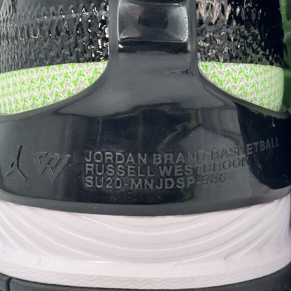 Jordan Westbrook One Take PF White Rage Green CJ0780-103 Men’s SZ 9.5 - Picture 5 of 16